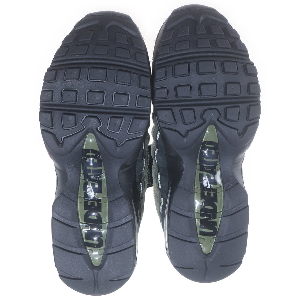 NIKE(ナイキ) ×UNDEFEATED AIR MAX 95 アンディフィーテッド エアマックス95 ローカットスニーカー ブラック/カーキ US7/25cm IB4523-200