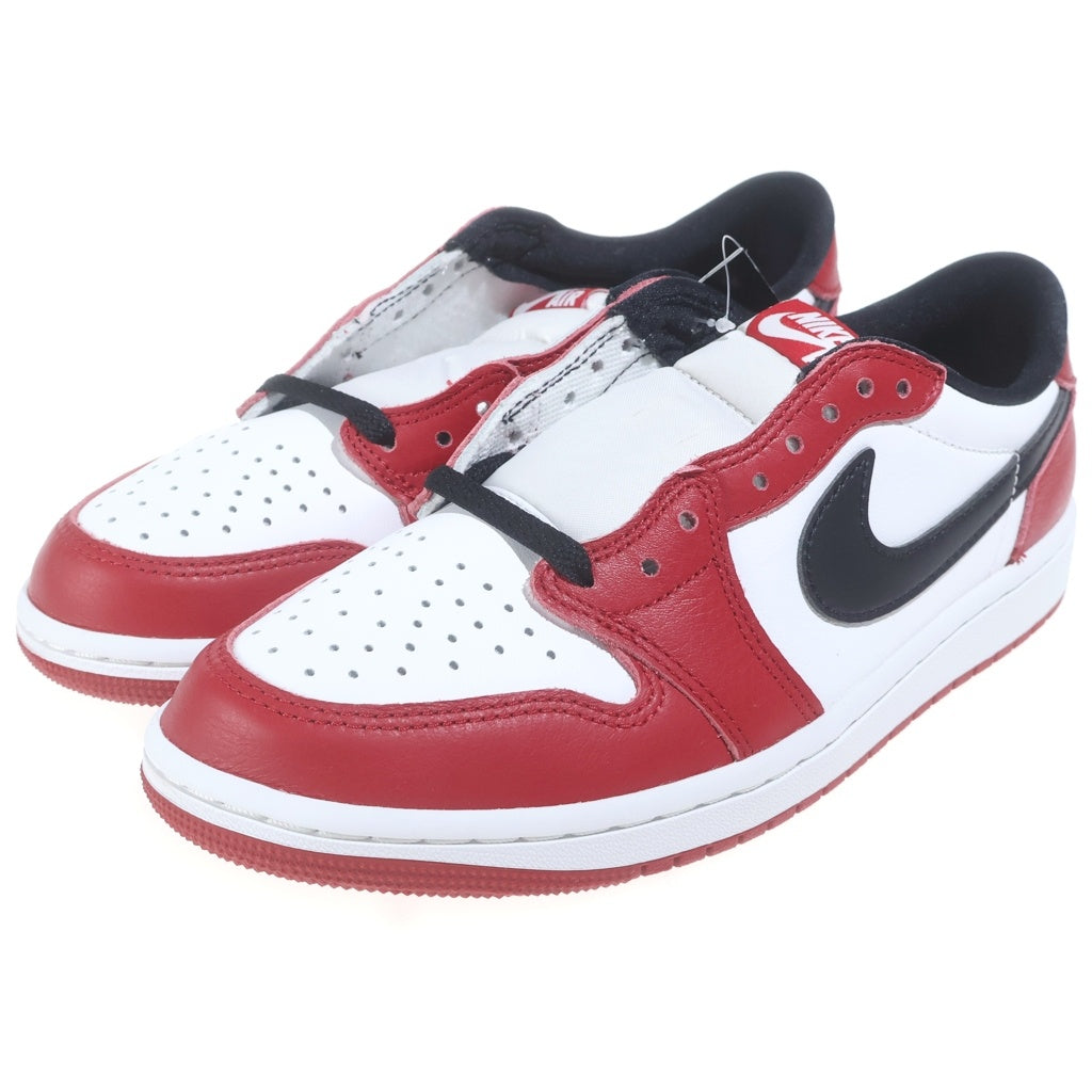 NIKE(ナイキ) AIR JORDAN 1 RETRO LOW OG CHICAGO エアジョーダン1 レトロ シカゴ ローカット スニーカー レッド/ブラック US7.5/25.5cm HQ6998-600