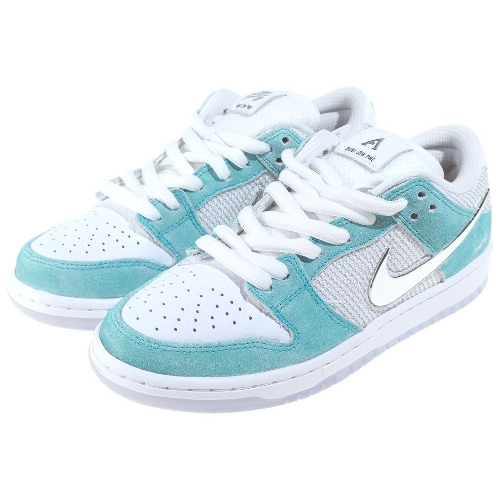 NIKE SB(ナイキエスビー) ×APRIL SKATEBOARDS DUNK LOW PRO エイプリルスケートボード ダンク ローカットスニーカー ホワイト/ブルー US7/25cm FD2562-400
