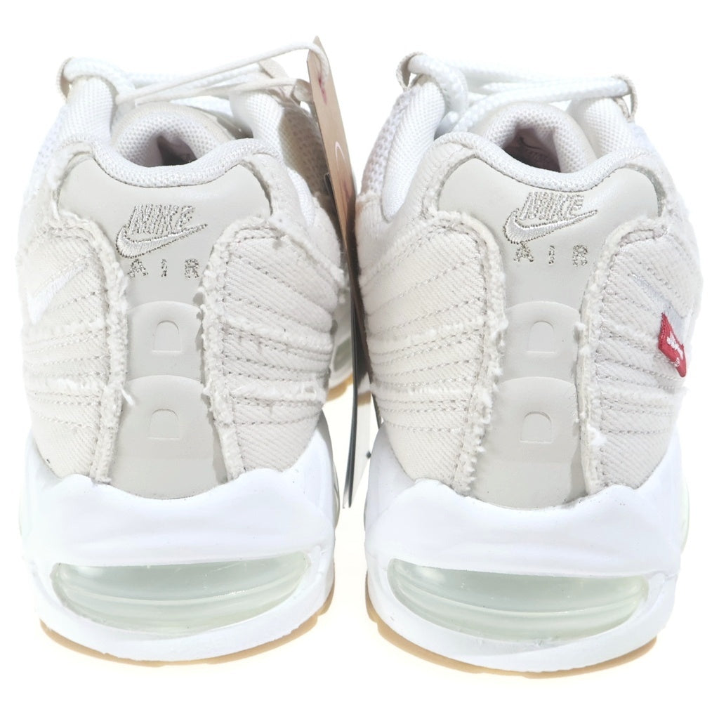NIKE(ナイキ) ×LEVI'S AIR MAX 95 OG DENIM WHITE リーバイス エアマックス95 デニム ローカットスニーカー クリーム/ホワイト US7.5/25.5cm HM4743-100
