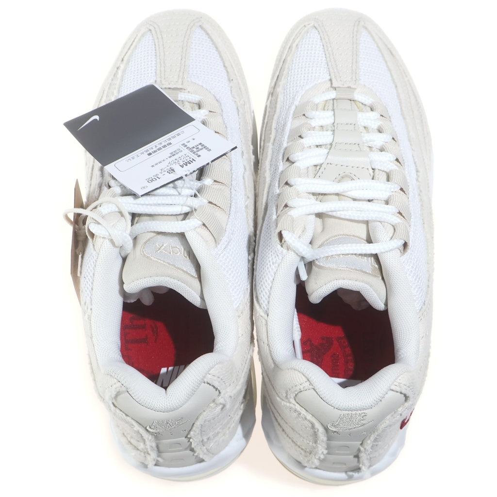 NIKE(ナイキ) ×LEVI'S AIR MAX 95 OG DENIM WHITE リーバイス エアマックス95 デニム ローカットスニーカー クリーム/ホワイト US7.5/25.5cm HM4743-100