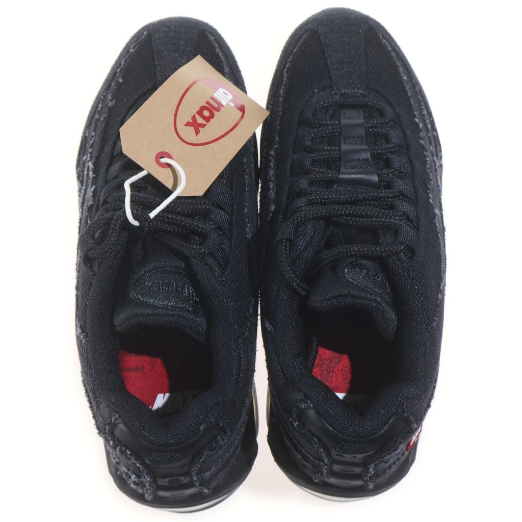 NIKE(ナイキ) ×LEVI'S AIR MAX 95 OG DENIM BRACK リーバイス エアマックス95 デニム ローカットスニーカー ブラック US7.5/25.5cm HM4743-001