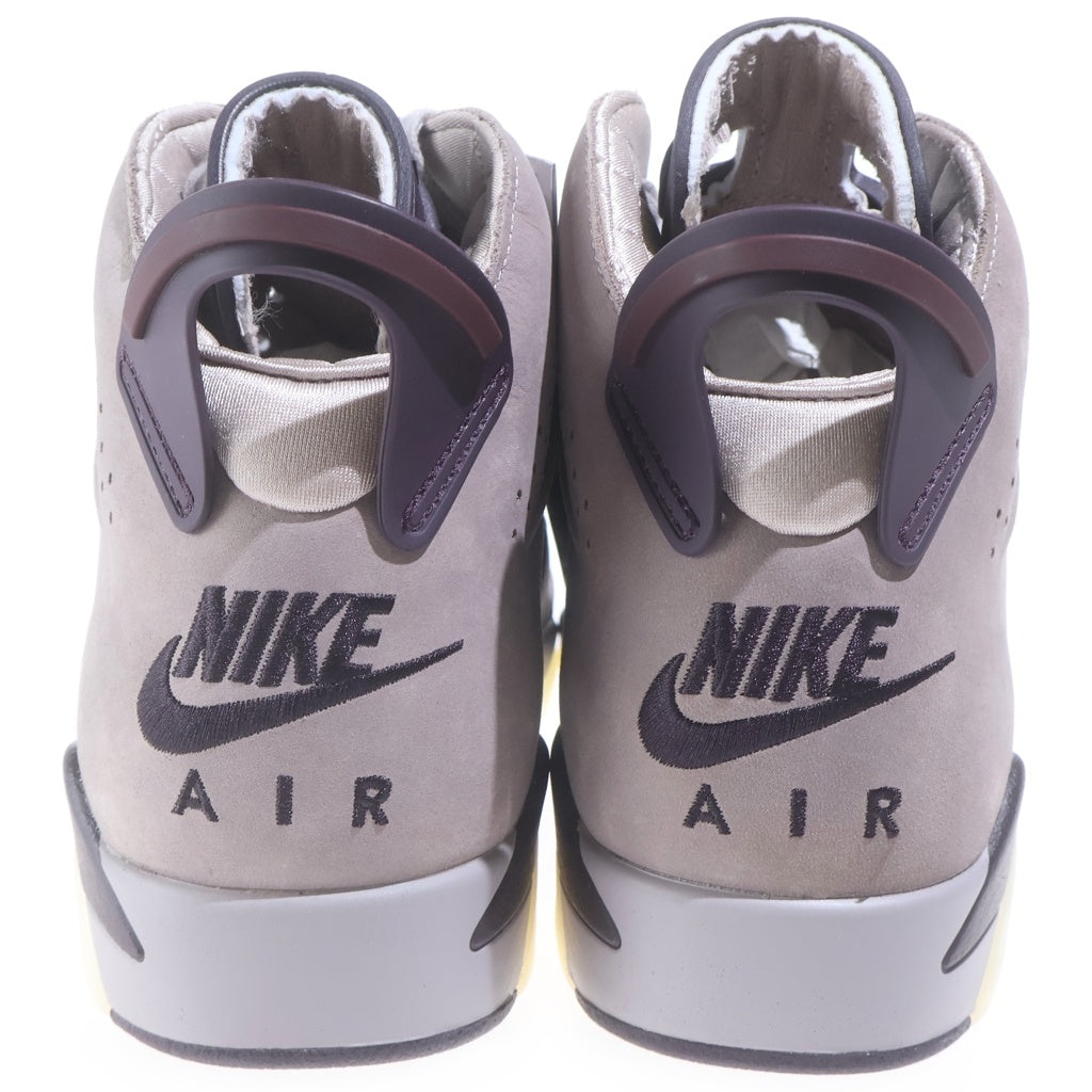 NIKE(ナイキ) ×A MA MANIERE AIR JORDAN6 RETRO SMOKEY MAUVE アママニエール エアジョーダン6 レトロ スモーキーモーブ ハイカットスニーカー ベージュ US6.5/24.5cm IF3103-200