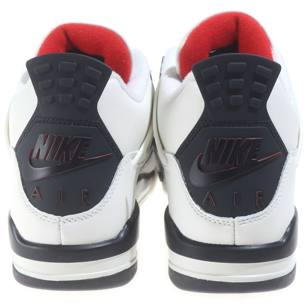 NIKE(ナイキ) AIR JORDAN 4 RETRO OG FC FLIGHT CLUB エアジョーダン4 フライトクラブ ハイカットスニーカー ローカットシューズ ホワイト US7.5/25.5cm IM4002-100