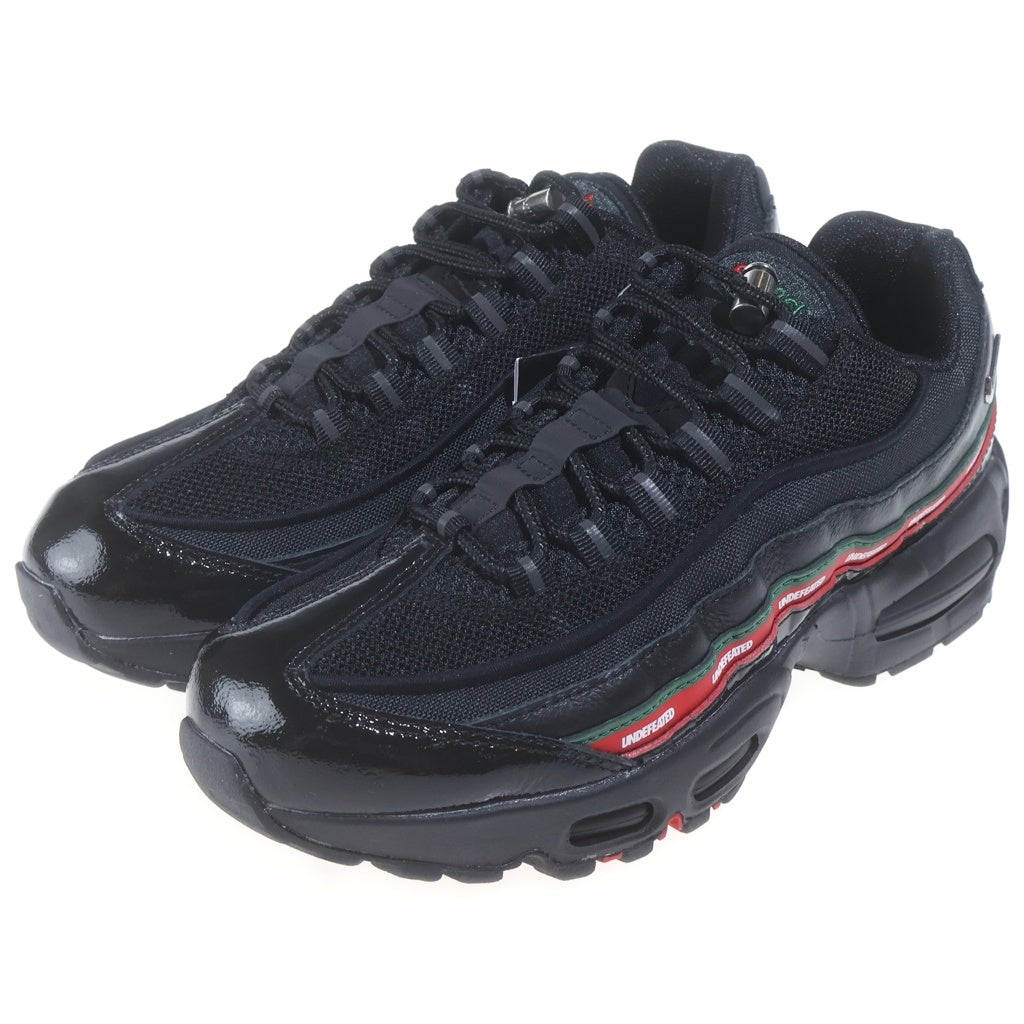 NIKE(ナイキ) ×UNDEFEATED AIR MAX 95 アンディフィーテッド エアマックス95 ローカットスニーカー ブラック US7.5/25.5cm IB4453-001