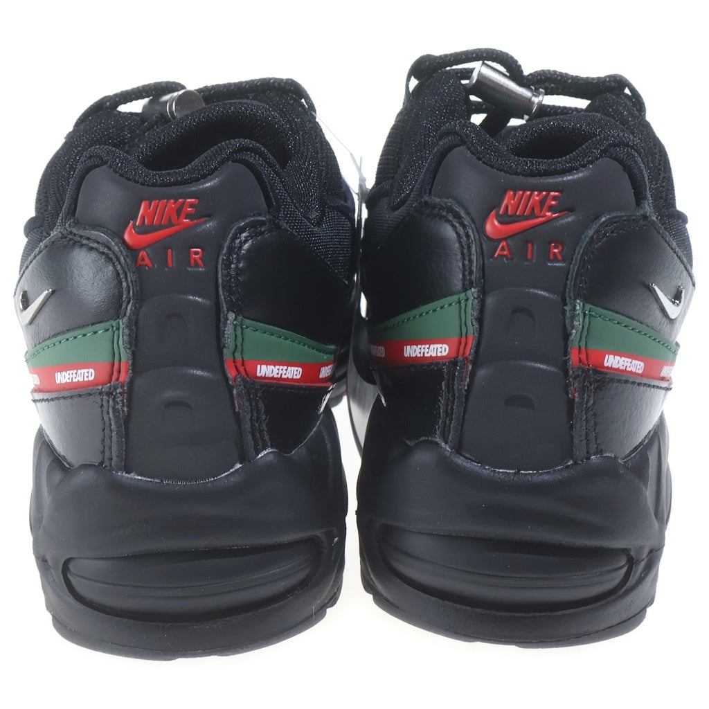 NIKE(ナイキ) ×UNDEFEATED AIR MAX 95 アンディフィーテッド エアマックス95 ローカットスニーカー ブラック US7.5/25.5cm IB4453-001