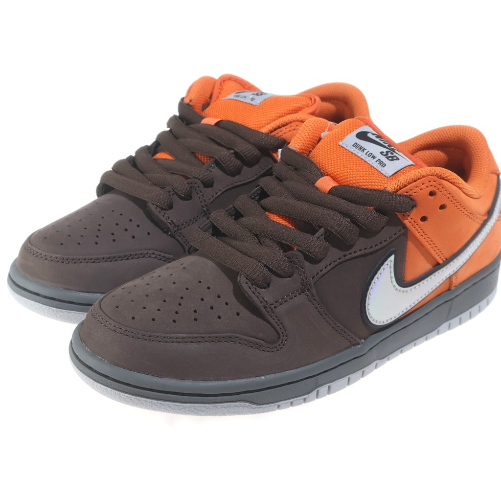 NIKE SB(ナイキエスビー) DUNK LOW PRO MUNI APRIL ダンク ミュニエイプリル ローカットスニーカー オレンジ/ブラウン US7/25cm IR1888-800