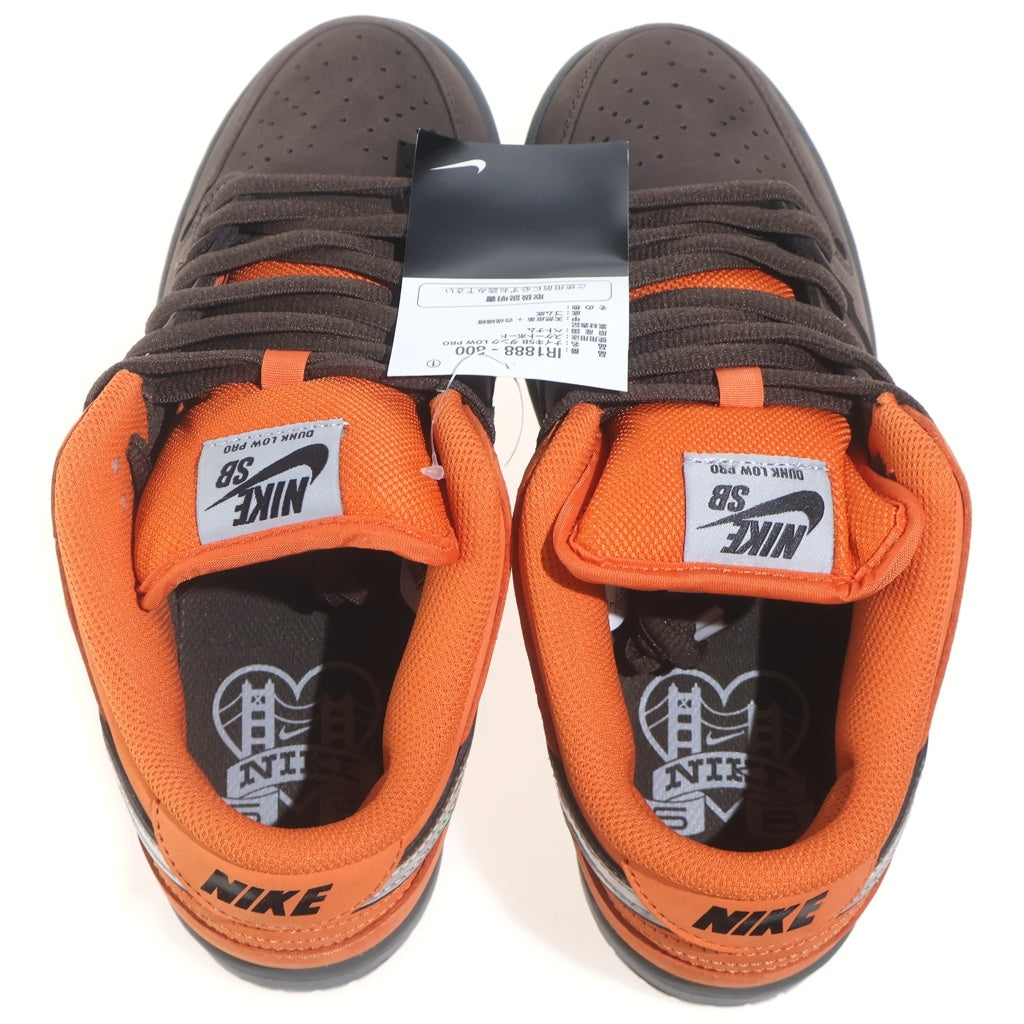 NIKE SB(ナイキエスビー) DUNK LOW PRO MUNI APRIL ダンク ミュニエイプリル ローカットスニーカー オレンジ/ブラウン US7/25cm IR1888-800