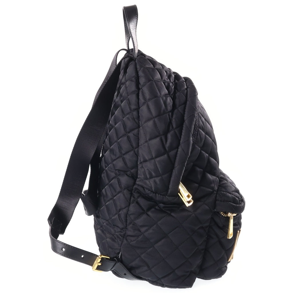 MOSCHINO(モスキーノ) キルティング バックパック リュック ブラック レディース
