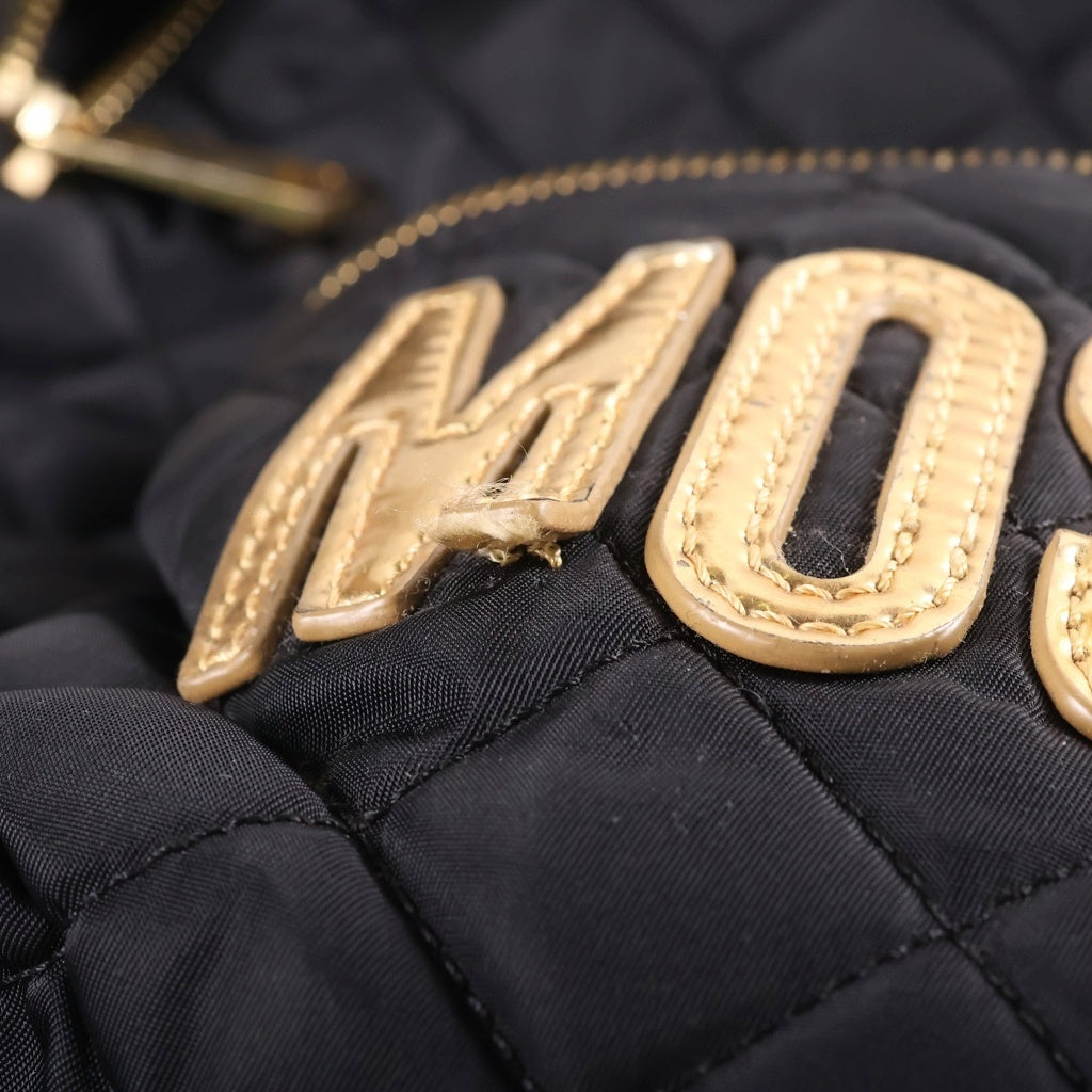 MOSCHINO(モスキーノ) キルティング バックパック リュック ブラック レディース