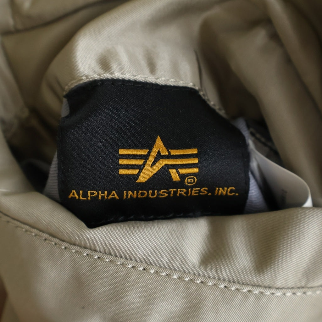 PROTOTYPES(プロトタイプス) 25AW NYLON BOMBER スプレーペイントロゴ MA-1 ボンバージャケット ベージュ 32PT080W160USSD レディース