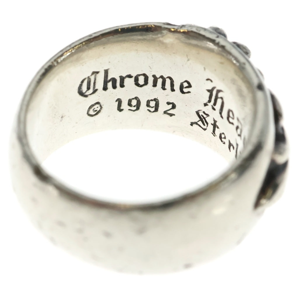 CHROME HEARTS(クロムハーツ) FLRL CRS フローラルクロス リング シルバー BCA346