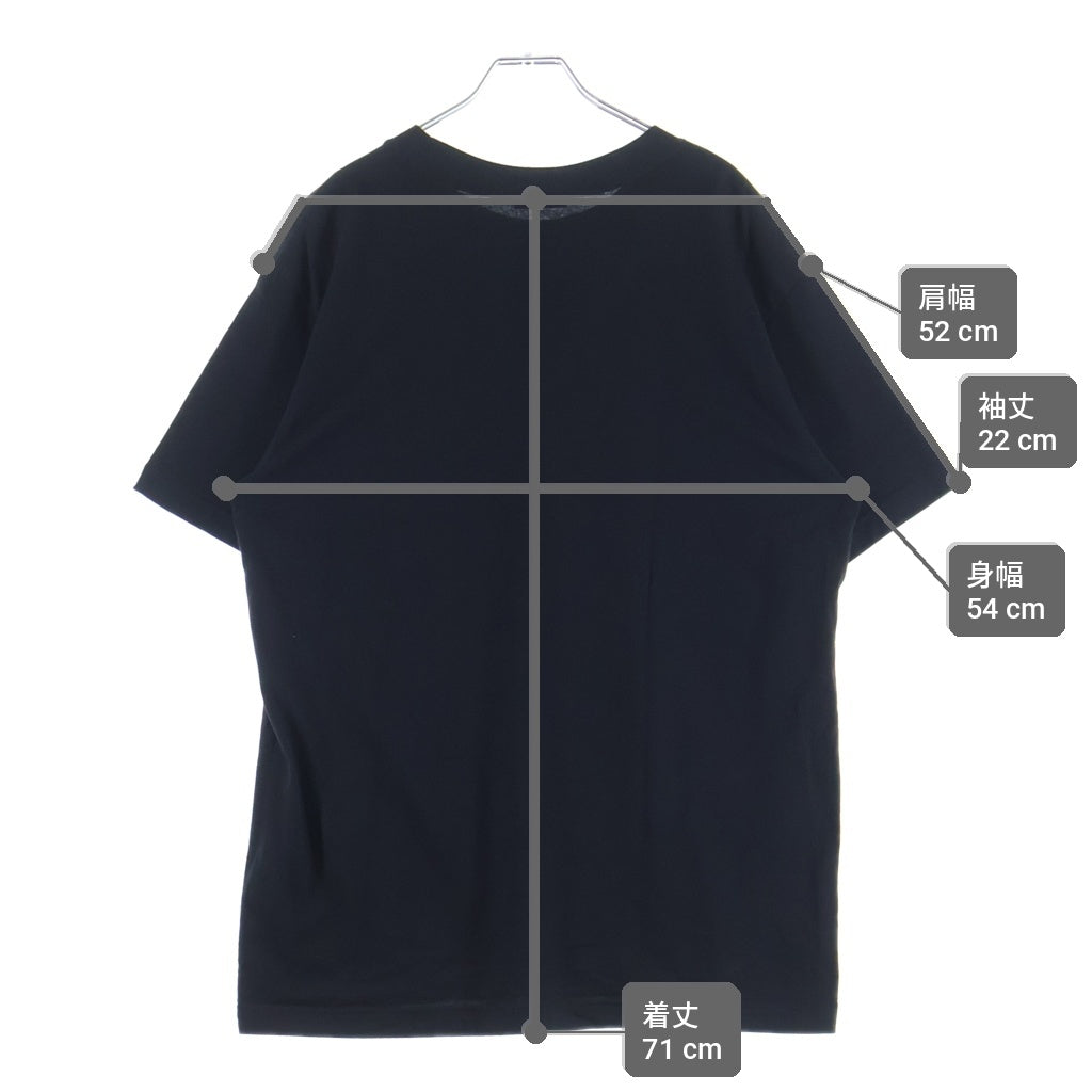 DIOR(ディオール) 24AW Archives Labels T-Shirt Relaxed Fit プリントロゴ 半袖Tシャツ カットソー ブラック 513J696A0677