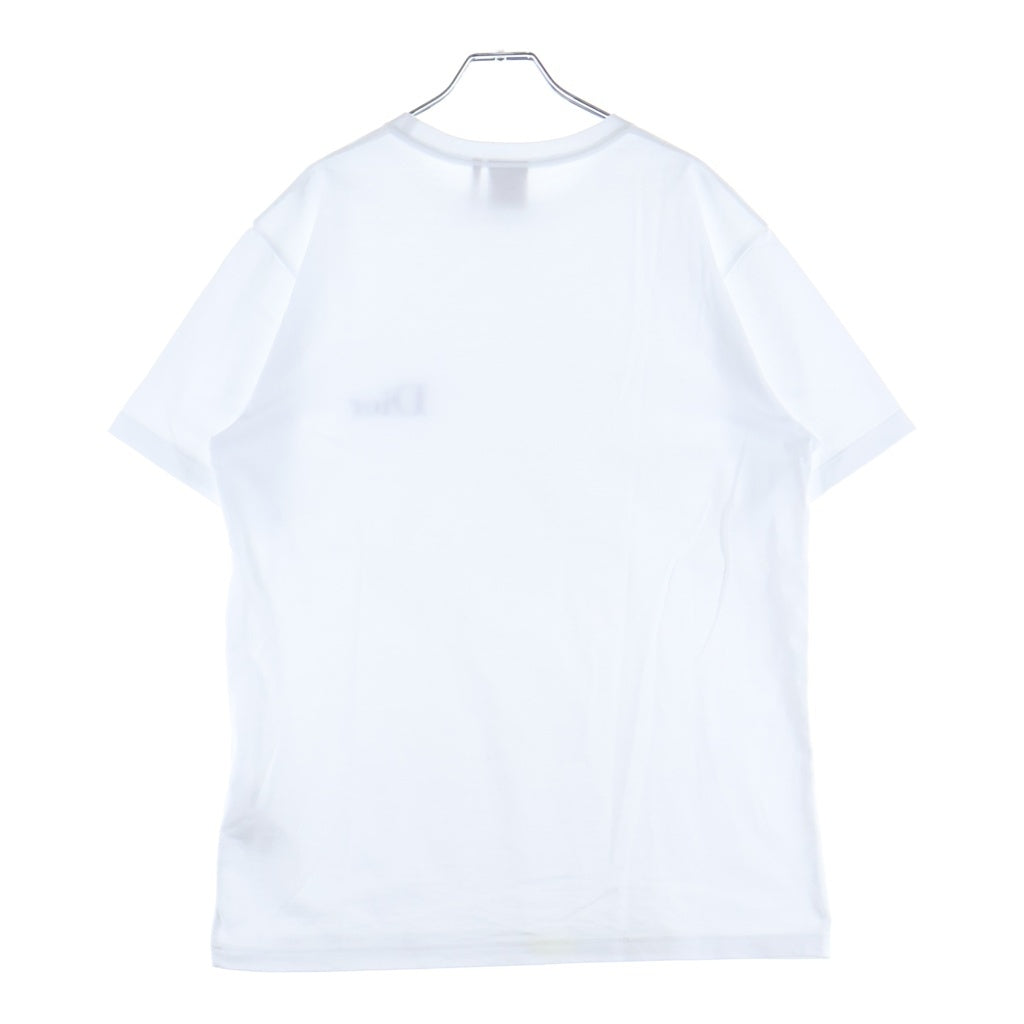 DIOR(ディオール) 26SS Short-sleeved T-shirt ロゴ刺繍 半袖Tシャツ カットソー ホワイト 643J634A3282