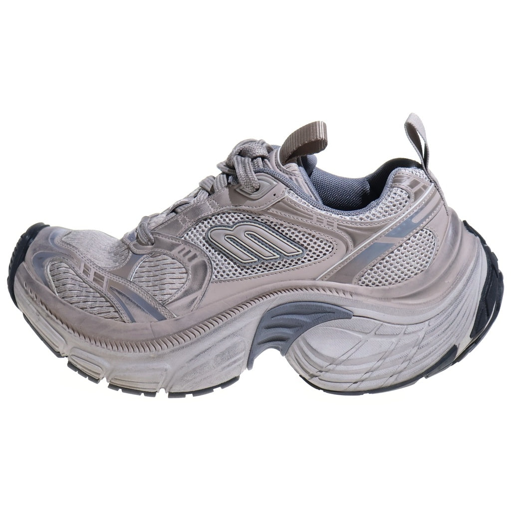 BALENCIAGA(バレンシアガ) 6XL Hardwear Sneaker BBロゴ メッシュハードウェア ローカットスニーカー グレー 815859