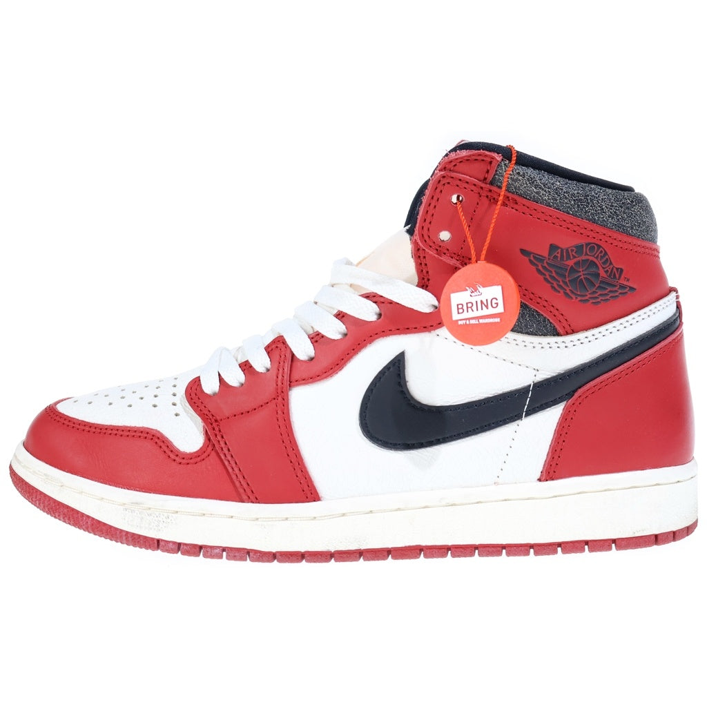 NIKE(ナイキ) AIR JORDAN 1 HIGH OG LOST & FOUND CHICAGO DZ5485-612 エアジョーダン1 ロスト&ファウンド ハイカットスニーカー ブラック/ホワイト/レッド US9.5/27.5cm
