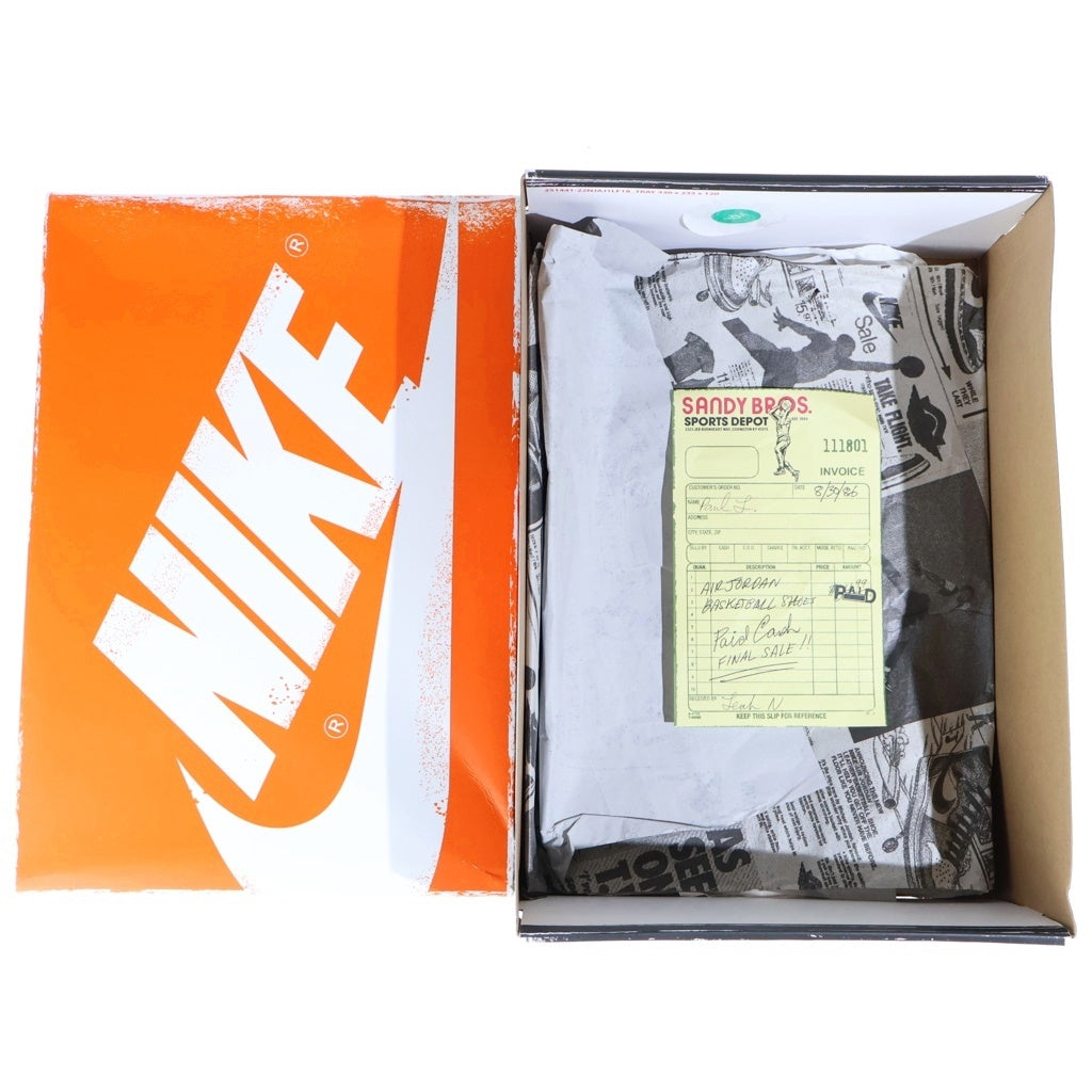 NIKE(ナイキ) AIR JORDAN 1 HIGH OG LOST & FOUND CHICAGO DZ5485-612 エアジョーダン1 ロスト&ファウンド ハイカットスニーカー ブラック/ホワイト/レッド US9.5/27.5cm
