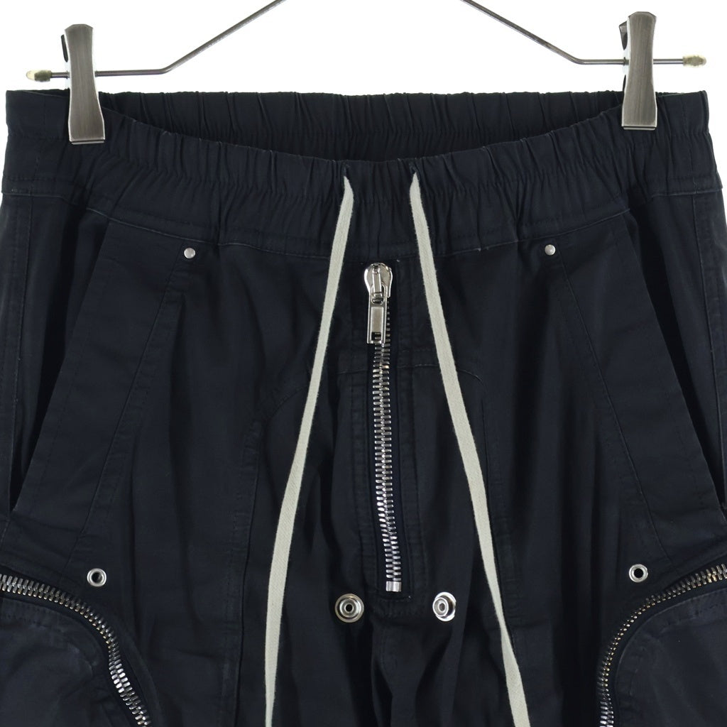 Rick Owens(リックオウエンス) 24SS BAUHAUS CARGO バウハウス カーゴパンツ ブラック RU01D3377