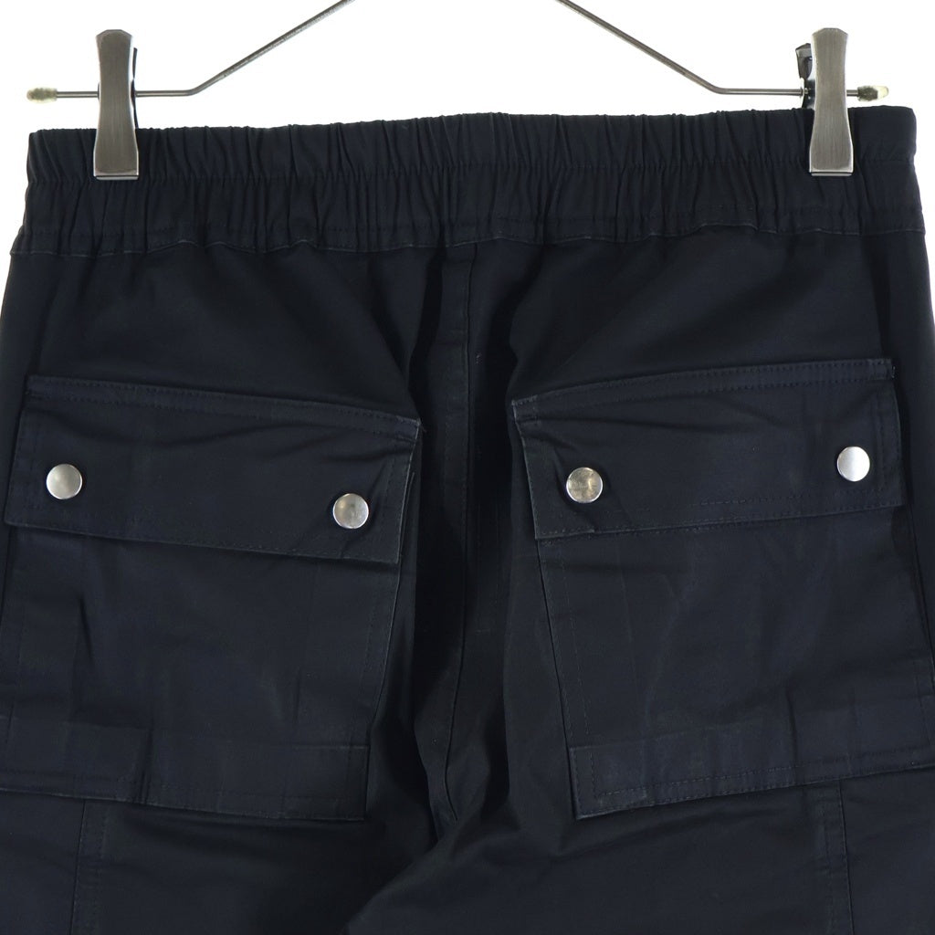 Rick Owens(リックオウエンス) 24SS BAUHAUS CARGO バウハウス カーゴパンツ ブラック RU01D3377