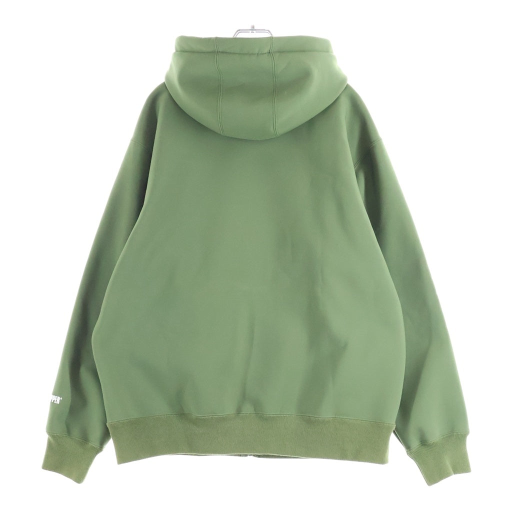 SUPREME(シュプリーム) 20AW ×WINDSTOPPER Zip Up Hooded Sweatshirt ウィンドストッパー ジップアップ フーデッドスウェットシャツ パーカー グリーン