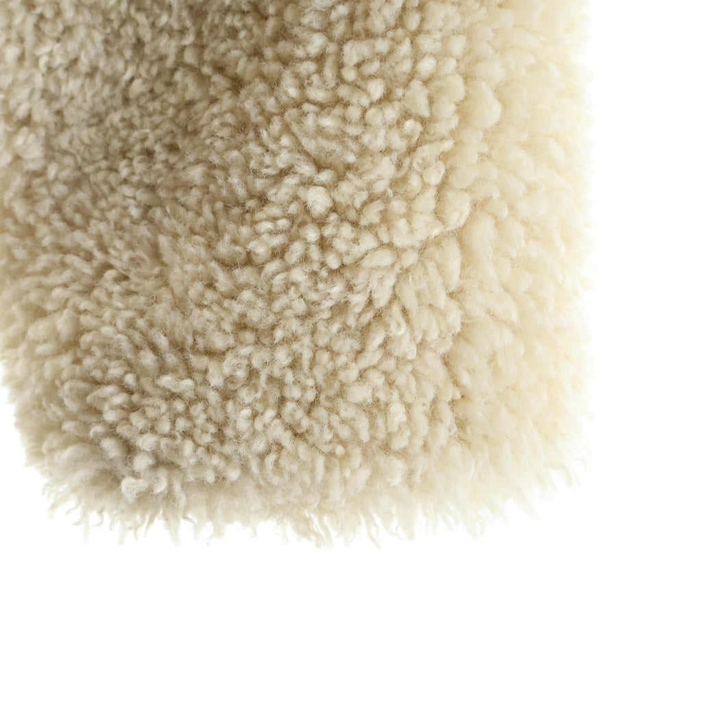 MM6 Maison Margiela(エムエムシックスメゾンマルジェラ) KIDS エコファー ボアコート アウター レディース アイボリー M6704