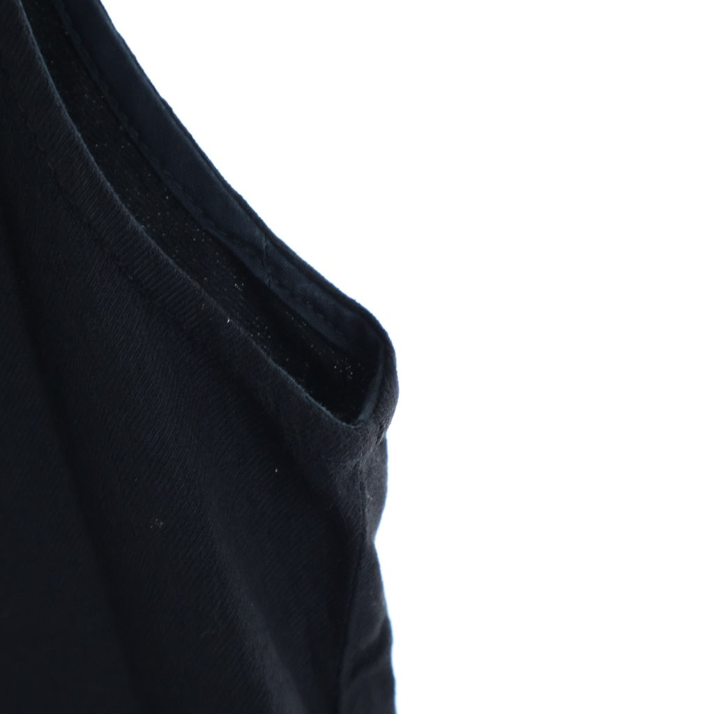 MM6 Maison Margiela(エムエムシックスメゾンマルジェラ) 16AW メッシュ混合 ハイネック ノースリブ ワンピース レディース ブラック S32CT0808 S42867
