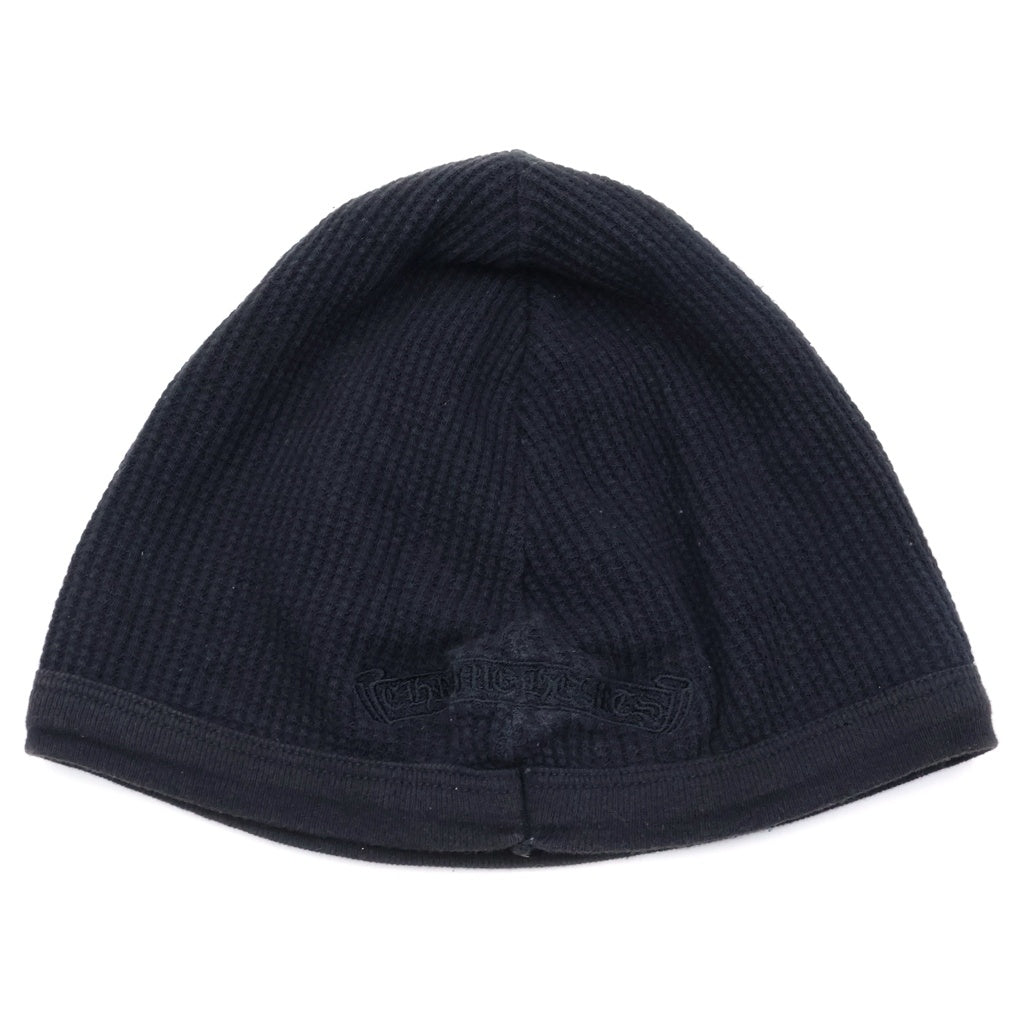 CHROME HEARTS(クロムハーツ) THERMAL BEANIE ヴァインダガー刺繍 サーマルビーニー キャップ ブラック