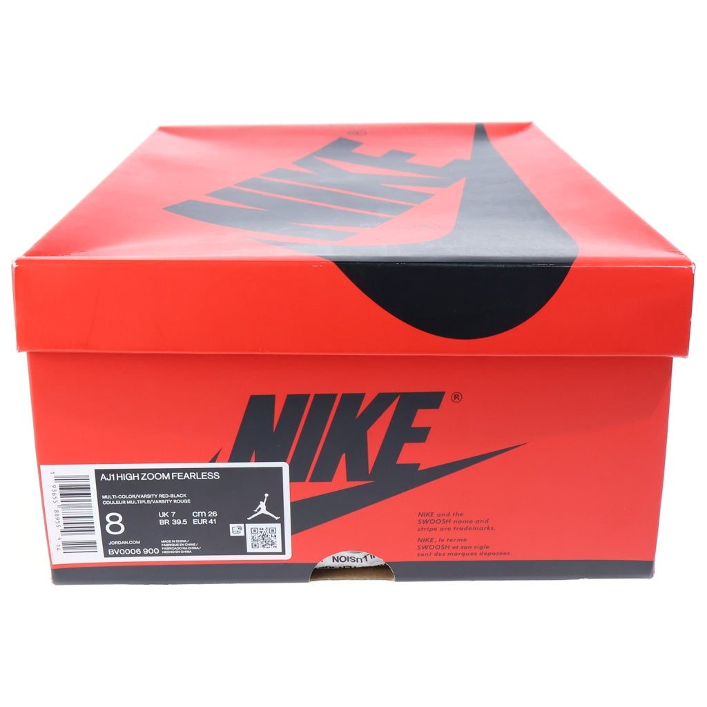 NIKE(ナイキ) AIR JORDAN 1 HI ZOOM FEARLESS BV0006-900 エアジョーダン1 ハイ ズーム フィアレス ハイカットスニーカー パープル US8/26cm