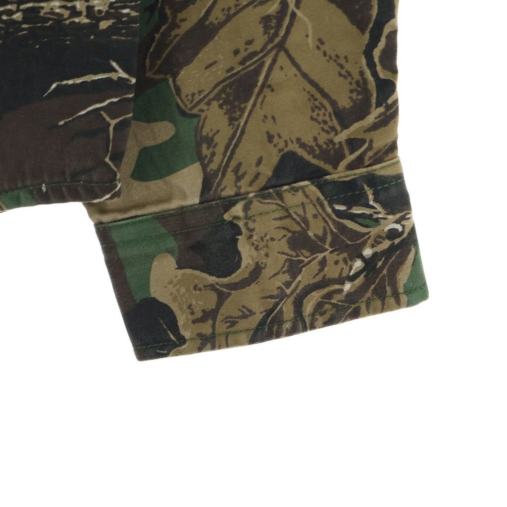 SUPREME(シュプリーム) 22AW Snap Work Shirt Branch Woodland Camo カモフラージュ柄 スナップワーク 長袖シャツ マルチカラー