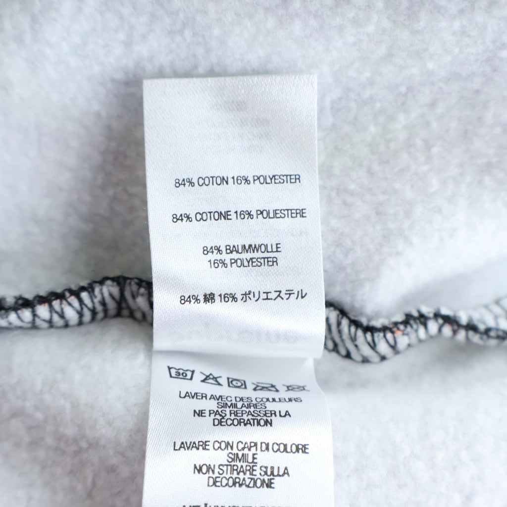 SUPREME(シュプリーム) 22SS East Broadway Hooded Sweatshirt イーストブロードウェイ 総柄ロゴ スウェットプルオーバーパーカー フーディ ブラック