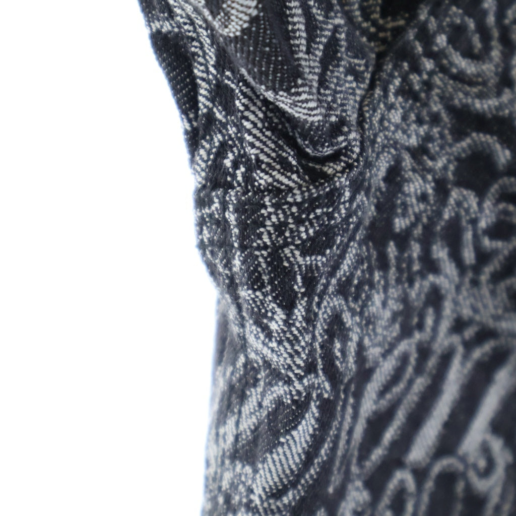 SUPREME(シュプリーム) 22AW Script Jacquard Denim Trucker Jacket スクリプトジャガードロゴ デニムトラックジャケット インディゴ