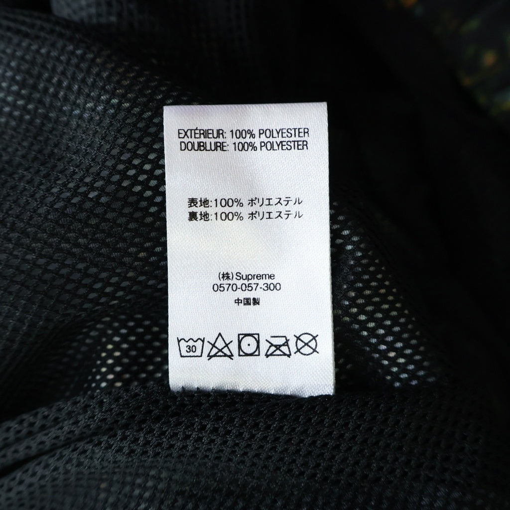 SUPREME(シュプリーム) 20AW Marble Track Pants マーブル 総柄ロゴ ナイロン トラックパンツ ブラック