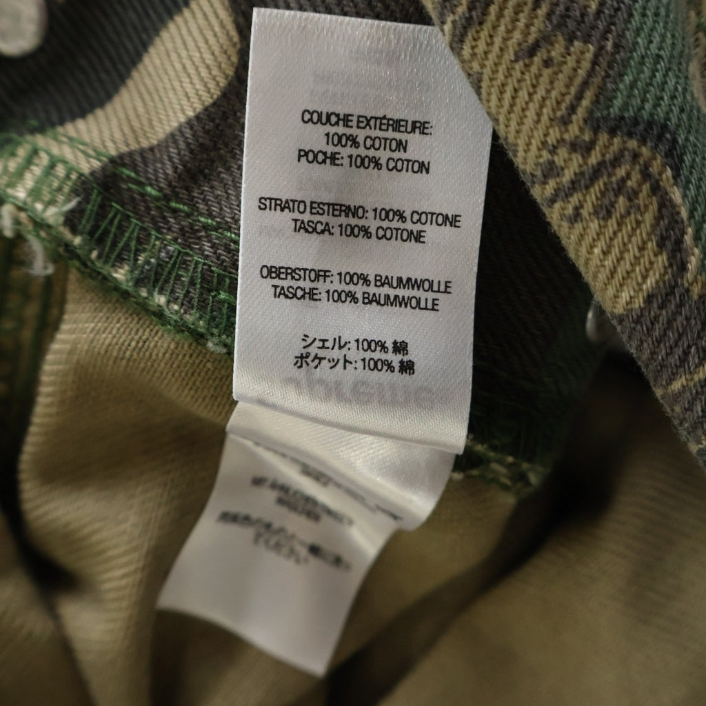SUPREME(シュプリーム) 22AW Cargo Denim Overalls Branch Woodland Camo ブランチウッドカモ カーゴデニムオーバーオール オールインワン マルチカラー