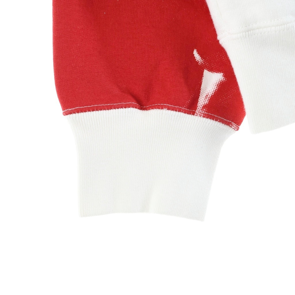 SUPREME(シュプリーム) 18SS MLK Hoodie Sweatshirt キング牧師 総柄プリント スウェットプルオーバーパーカー ホワイト/レッド