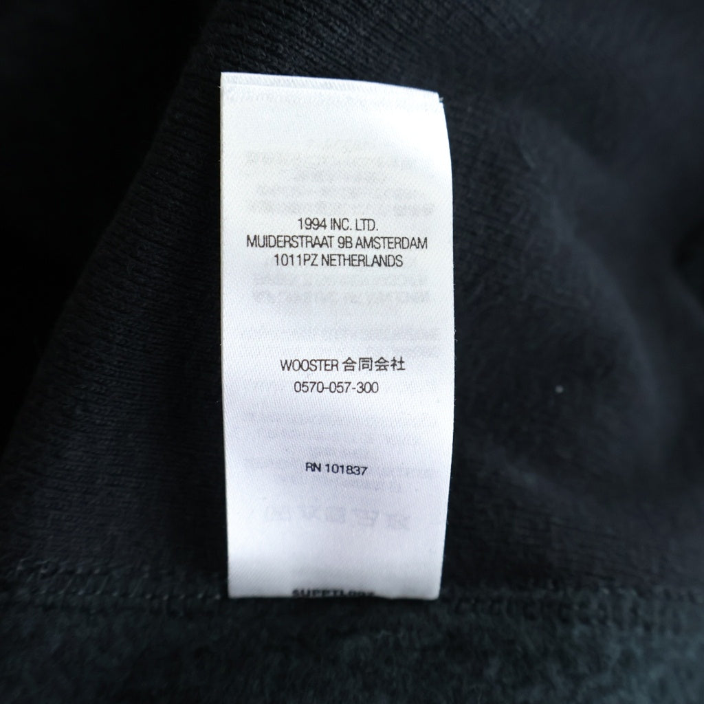 SUPREME(シュプリーム) 22SS Stars Arc Hooded Sweatshirt スタックスターズロゴ スウェットプルオーバーパーカー ブラック