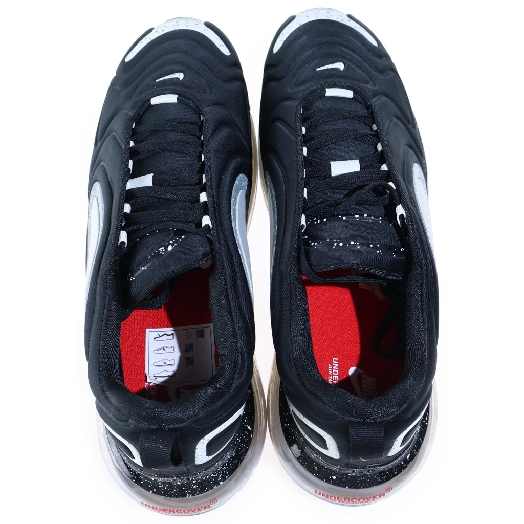 NIKE(ナイキ) ×UNDERCOVER Nike AIR MAX 720 CN2408-001 アンダーカバー エアマックス720 ローカットスニーカー ブラック US10/28cm