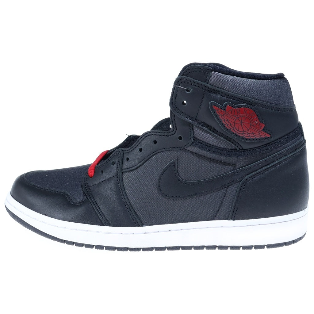 NIKE(ナイキ) AIR JORDAN 1 RETRO HIGH OG BLACK GYM RED 555088-060 エアジョーダン1 レトロ ハイカットスニーカー ブラック US10.5/28.5cm