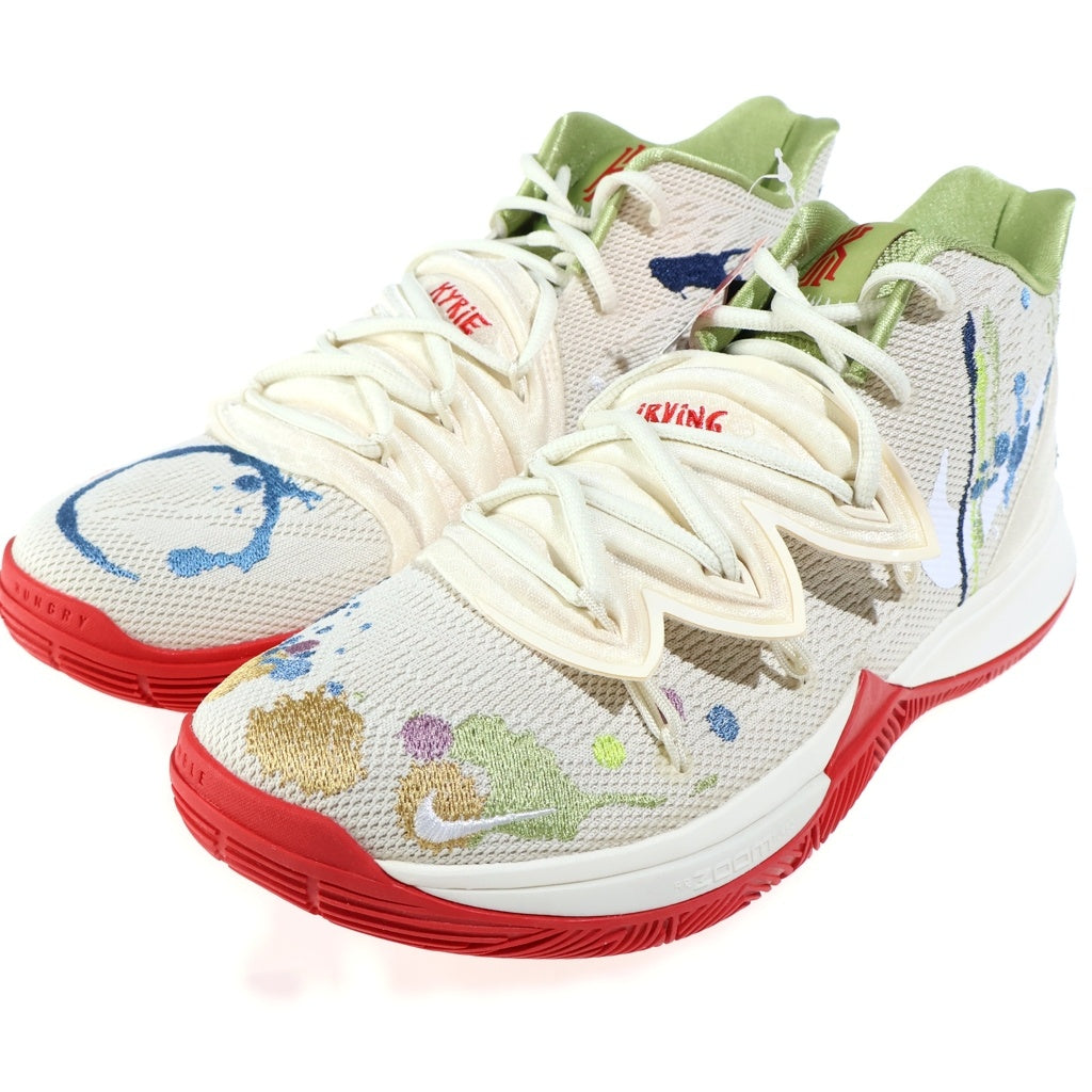 NIKE(ナイキ) ×BANDULU KYRIE 5 CK5837-100 バンデュール カイリー5 ミッドカットシューズ バスケットボール ホワイト US9.5/275cm