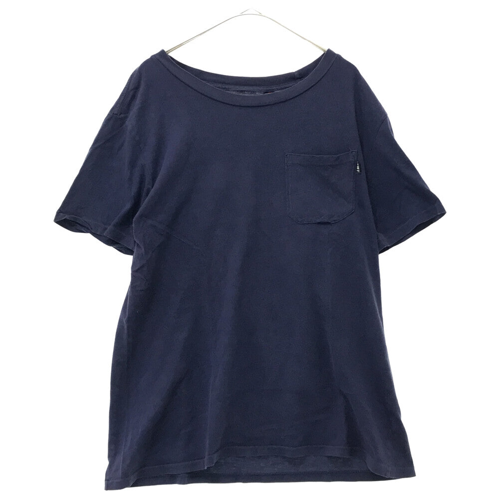 TMT(ティーエムティー) ヴィンテージ ポケット Tシャツ 半袖カットソー ネイビー