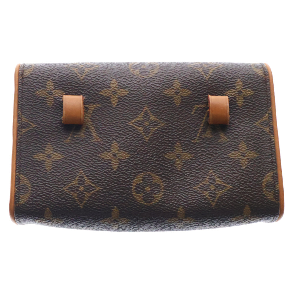LOUIS VUITTON(ルイヴィトン) ポシェットフロランティーヌ モノグラム ウエストバッグ ショルダーバッグ ブラウンM51855 FL0090