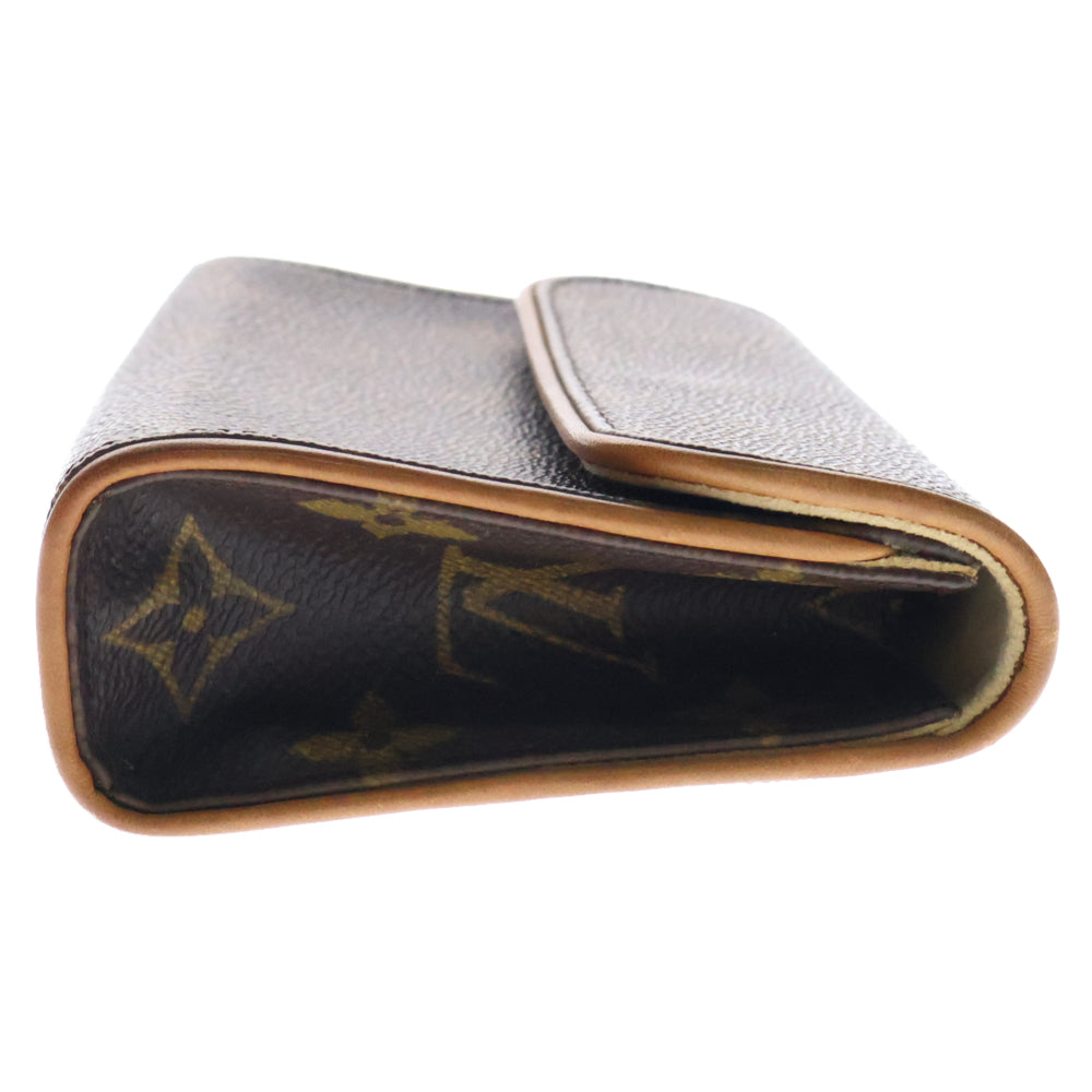 LOUIS VUITTON(ルイヴィトン) ポシェットフロランティーヌ モノグラム ウエストバッグ ショルダーバッグ ブラウンM51855 FL0090