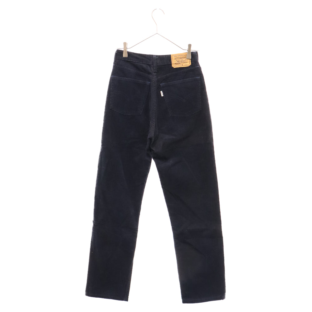 Levi's(リーバイス) 90S VINTAGE ヴィンテージ 515 日本製 ボタン裏J09 コーデュロイストレートデニムパンツ ネイビー W515-1517