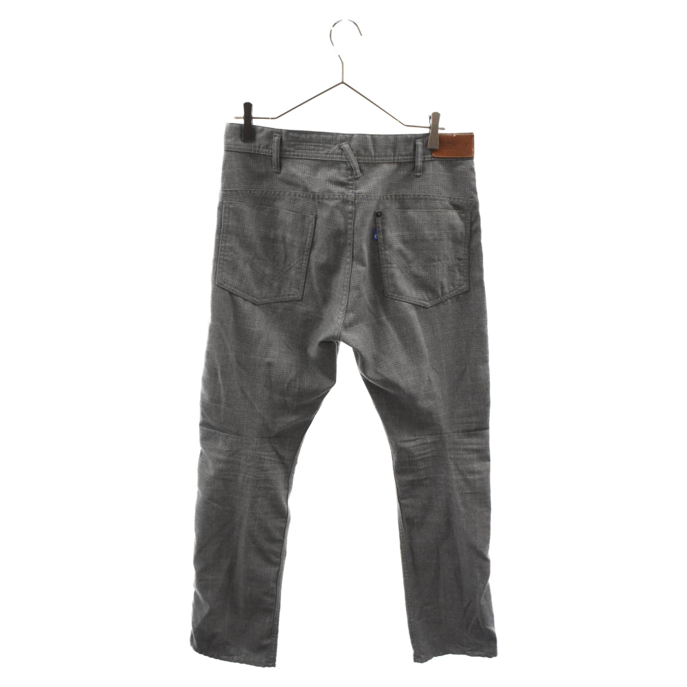 nonnative(ノンネイティブ) グレンチェック コットン ストレート パンツ グレー