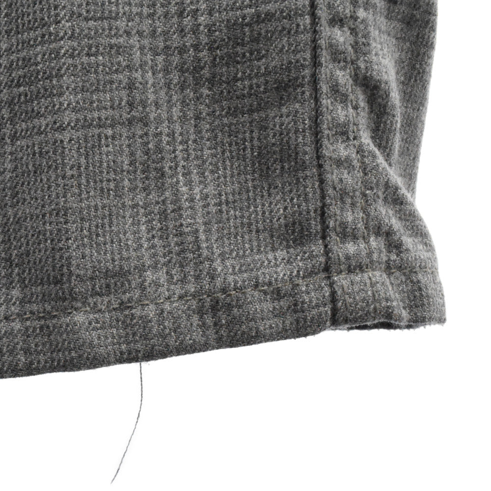 nonnative(ノンネイティブ) グレンチェック コットン ストレート パンツ グレー