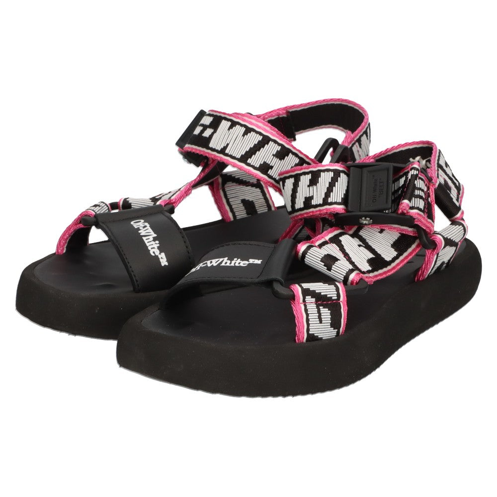 OFF-WHITE(オフホワイト) TREK SANDALS トレック サンダル ブラック/ピンク OWIH007S21FAB0011001