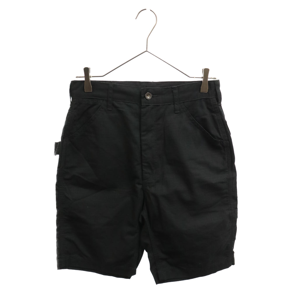 Engineered Garments(エンジニアド ガーメンツ) EG Painter Shorts (Rip) リップストップ ペインターショーツ ハーフショートパンツ ブラック