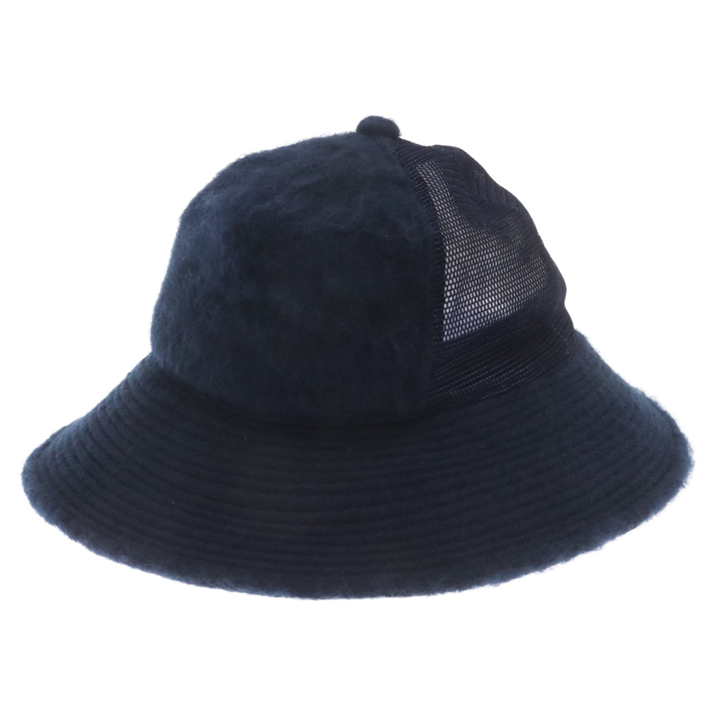 FACETASM(ファセッタズム) メッシュ切替 ウールハット 帽子 ネイビー HR-CAP-U01