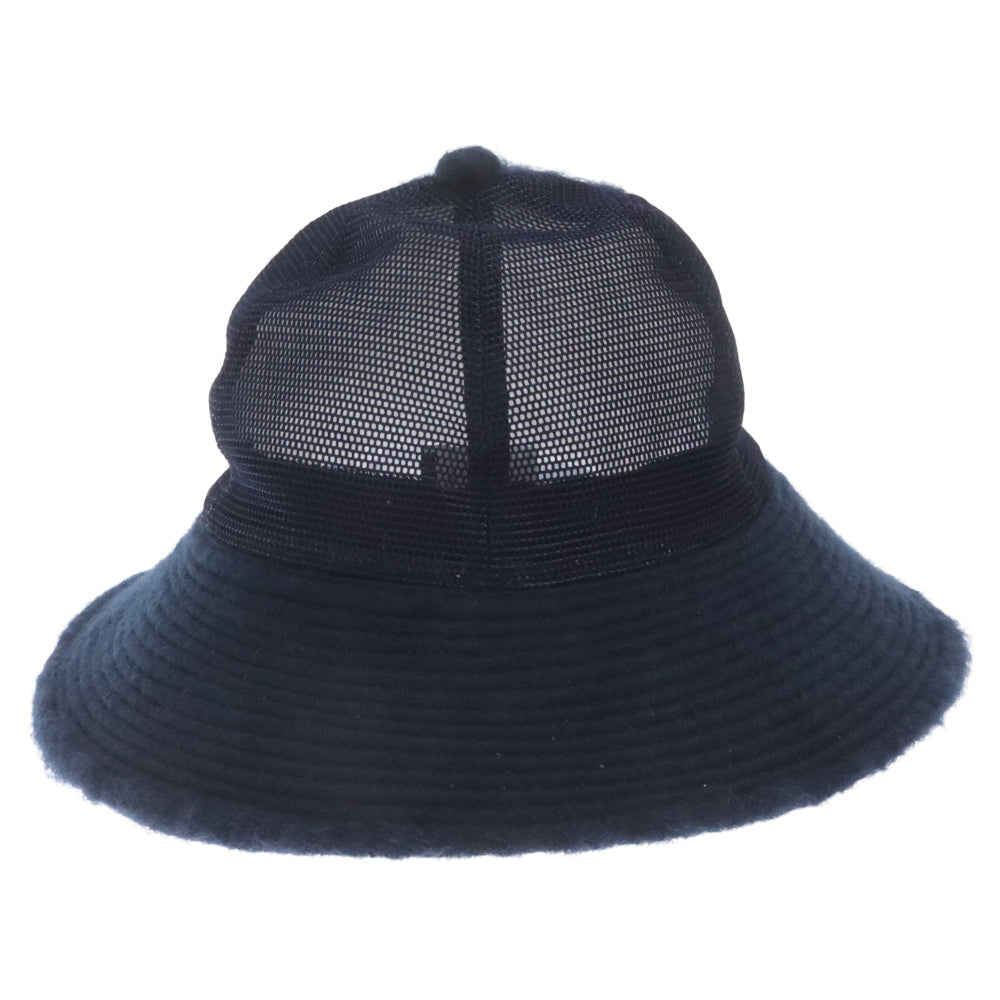 FACETASM(ファセッタズム) メッシュ切替 ウールハット 帽子 ネイビー HR-CAP-U01