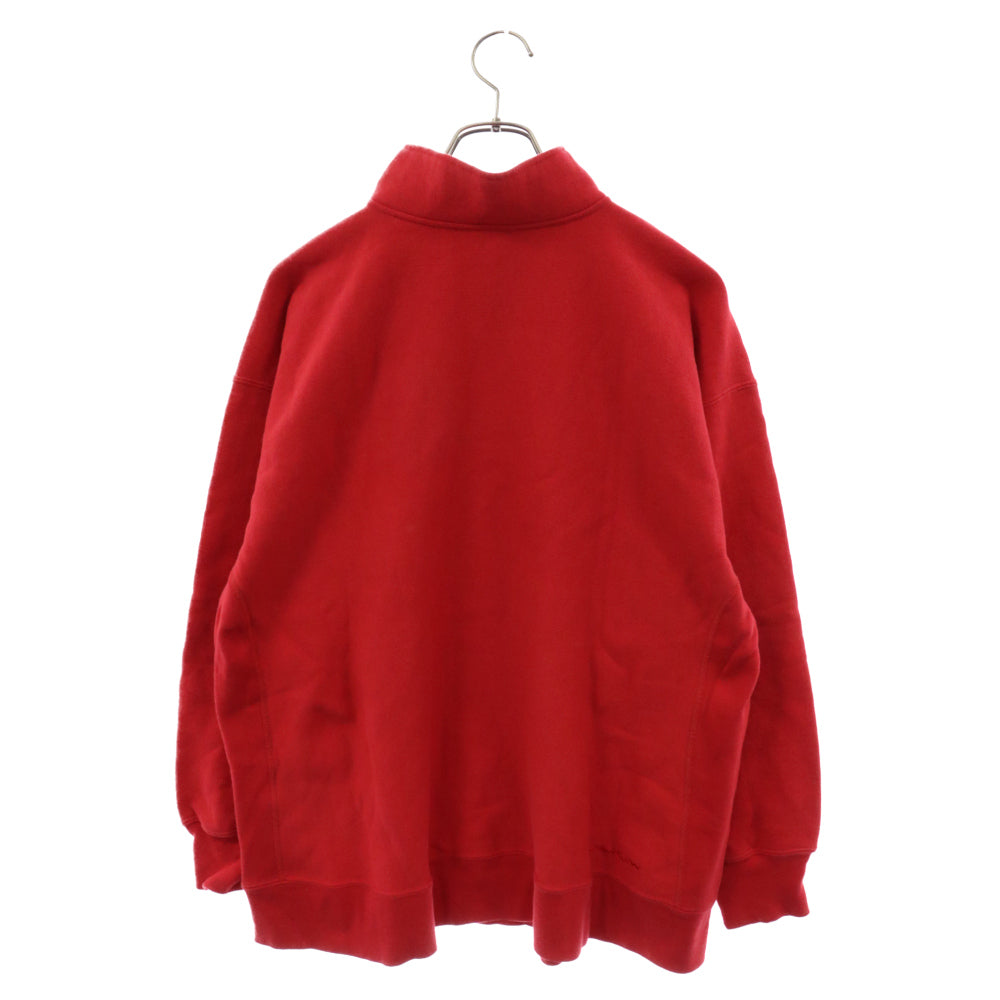 CHAMPION(チャンピオン) REVERSAE WEAVE リバースウィーブ ハーフジップ スウェットトレーナー レッド CWSW041