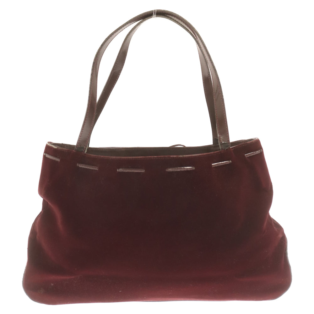 Anya Hindmarch(アニヤハインドマーチ) リボンデザイン ハンドバッグ レディース レッド